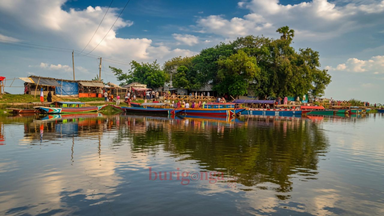 বর্ষার জলে প্রাণ ফিরেছে চলনবিলে