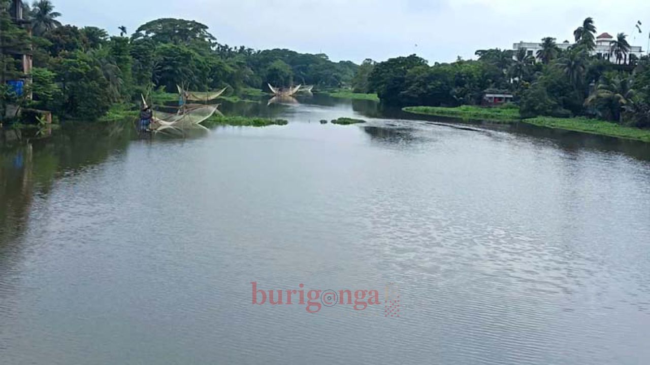 মৃতপ্রায় কাঁচামাটিয়া নদীতে স্বস্তির হাওয়া
