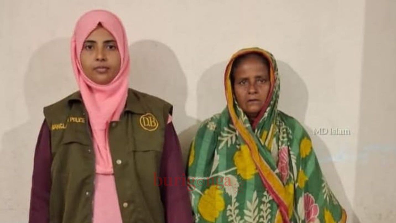 ঠাকুরগাঁওয়ে ২০ বোতল ফেনসিডিল সহ ১ নারী আটক 