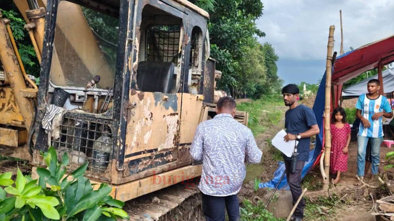 ছাতকে অবৈধ বালু উত্তোলনের দায়ে!! ১৫ জনের বিরুদ্ধে মামলা