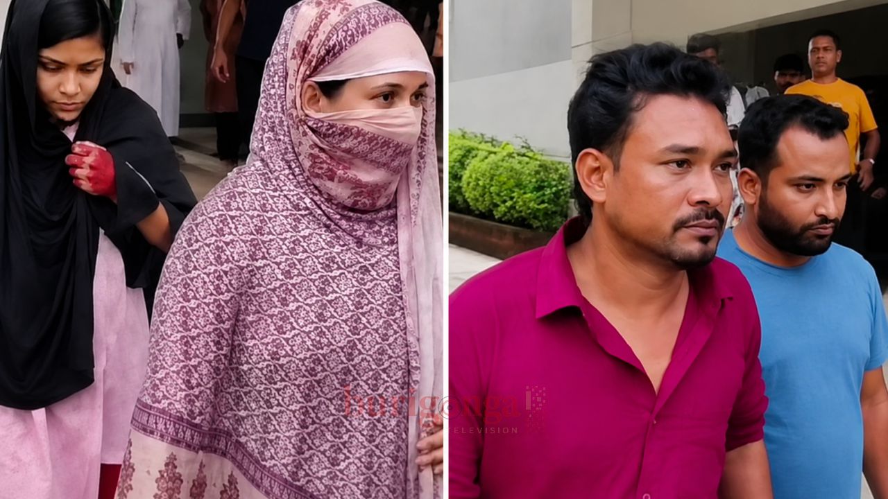 গোবিন্দগঞ্জে মোবাইলে পর্ণোগ্রাফির  ভিডিও করে ইন্টারনেটে ছড়িয়ে দেয়ার অভিযোগে পুলিশ নারী সহ ৪ জনকে গ্রেফতার