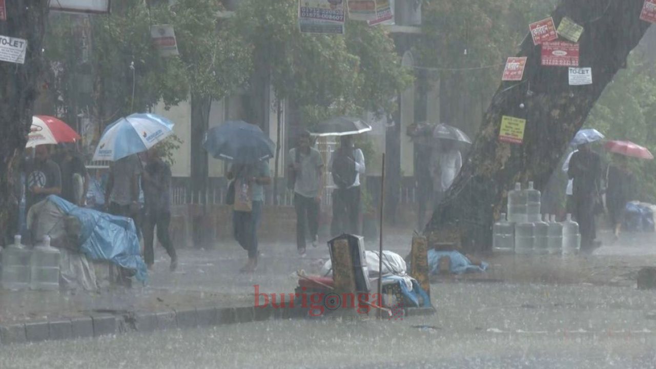 দেশজুড়ে সক্রিয় মৌসুমি বায়ু, ৯ আগস্ট পর্যন্ত বৃষ্টির আভাস