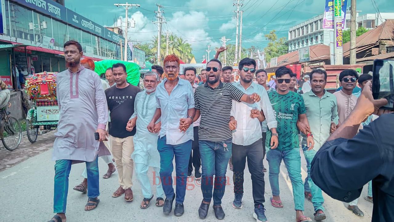 নিজ এলাকা তাড়াইলের কৃতি সন্তান কেন্দ্রীয় যুবদলের নেতা জি. এম. মজিবুর রহমান ভূঁইয়া সবুজ-কে সংবর্ধনা