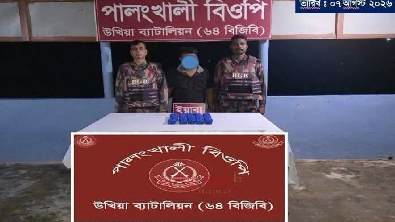 নদীপথে ইয়াবা পাচারের অভিযোগে ৪০