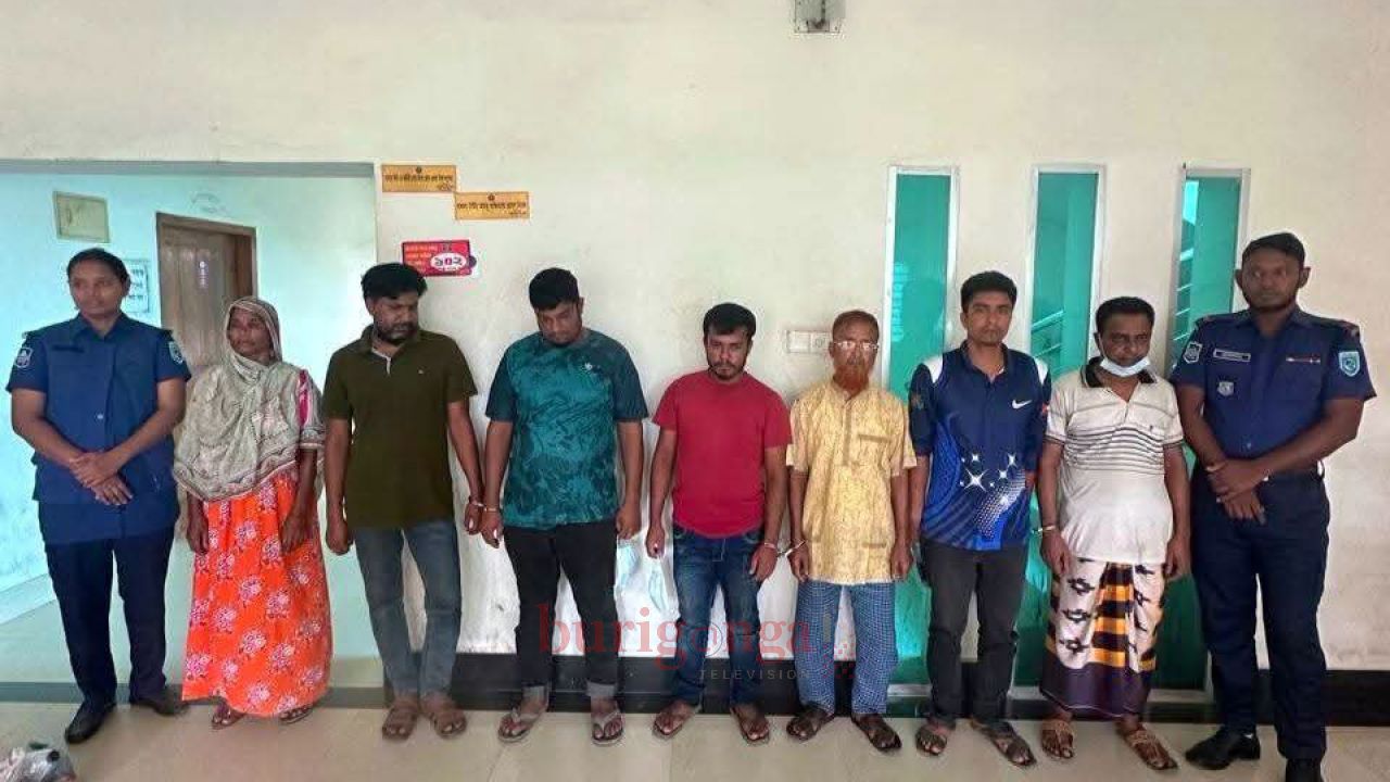 গোবিন্দগঞ্জে অনলাইন জুয়াসহ বিভিন্ন মামলায় একদিনে ৭ জন আটক