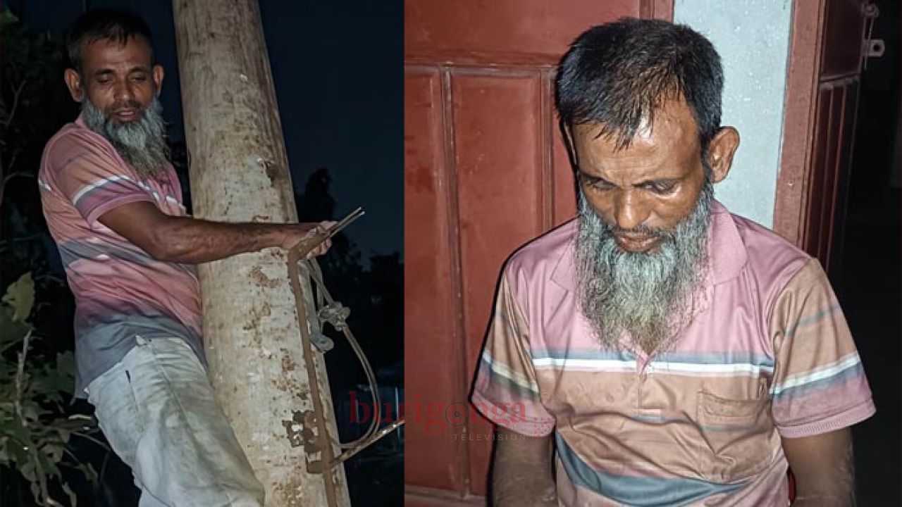 ঈশ্বরগঞ্জে বিদ্যুৎ বন্ধ করে রাতের আঁধারে খুঁটি স্থানান্তর