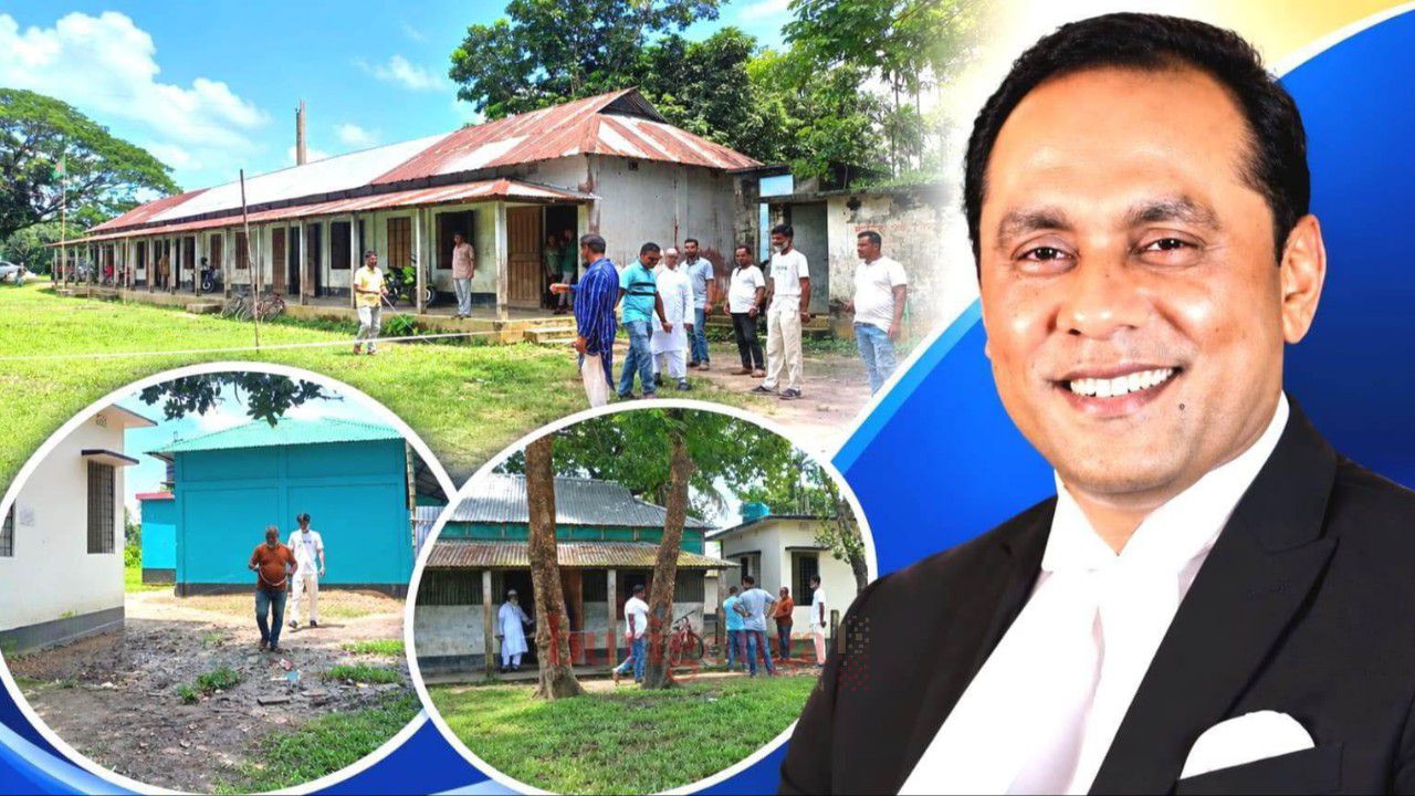 ভারপ্রাপ্ত স্পিকারের উদ্যোগে নতুন ভবন পেলো স্বরণীকা উচ্চ বিদ্যালয়