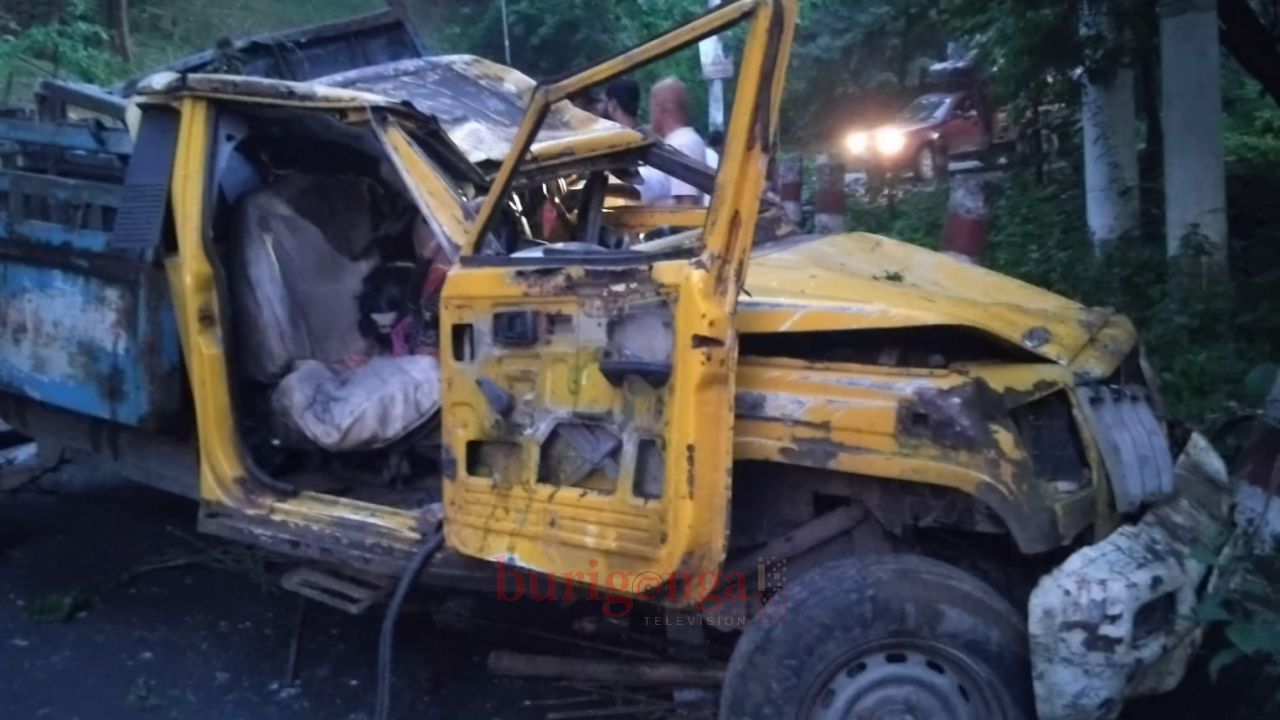 রাঙ্গামাটিতে পিকআপ নিয়ন্ত্রণ হারিয়ে নিহত ৪ আহত ২