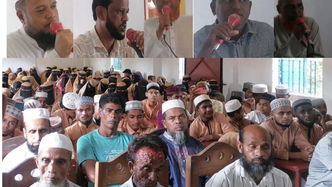 ছাতকে রাধানগর মাদ্রাসার জিপিএ-৫ প্রাপ্ত দুই শিক্ষার্থী-কে সংবর্ধনা প্রদান 
