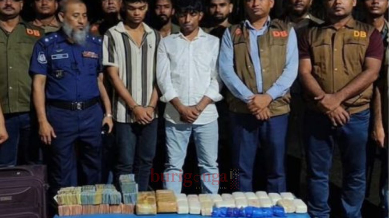 গোপালগঞ্জে ৬৪ হাজার ১২৩ পিস ইয়াবাসহ দুইজন গ্রেপ্তার