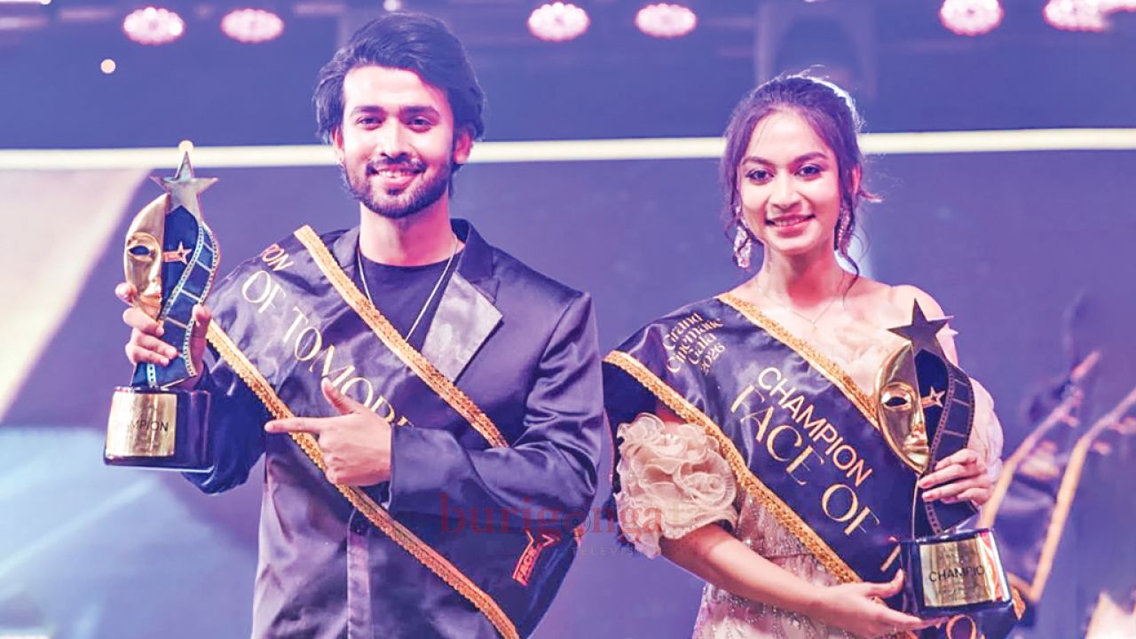 ‘ফেস অব টুমরো’ প্রথম আসরে চ্যাম্পিয়ন রাইসা-লাবণ