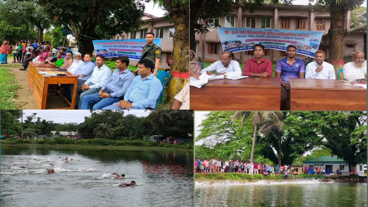 দুর্গাপুরে ৫৩তম গ্রীষ্মকালীন ক্রীড়া প্রতিযোগিতা, সাঁতারে প্রাণবন্ত শিক্ষার্থীরা