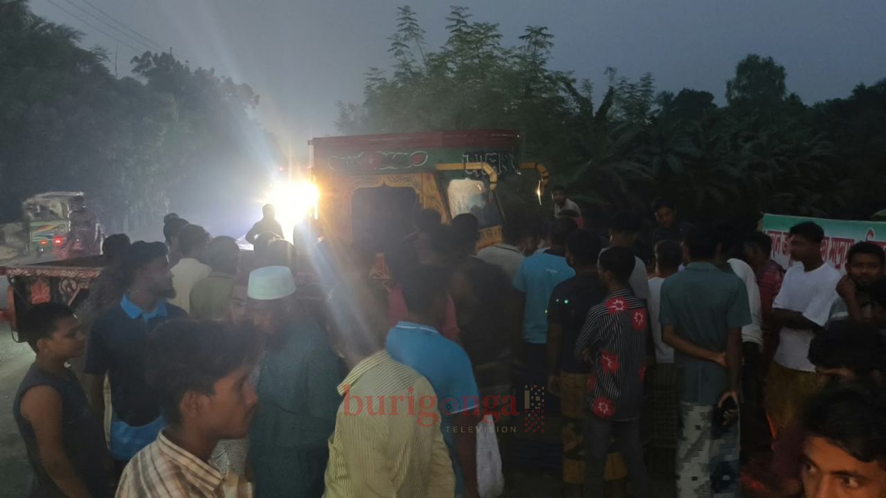 সিংড়ায় ভুটভুটির সঙ্গে সংঘর্ষে মোটরসাইকেল আরোহী নিহত