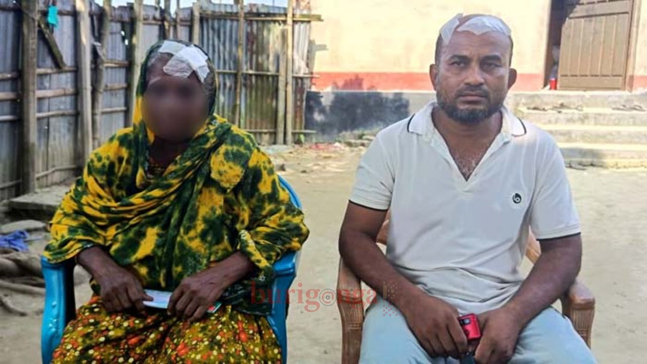ঈশ্বরগঞ্জে তুচ্ছ ঘটনায় বসতবাড়িতে হামলা, অন্তঃসত্ত্বাসহ আহত ৩