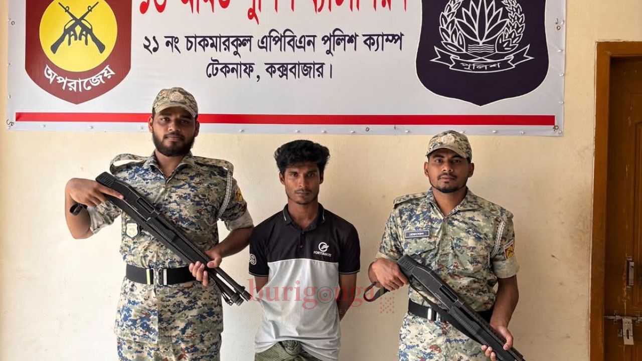 চাকমারকুল রোহিঙ্গা ক্যাম্পে বিনা অনুমতিতে অবস্থান, যুবকের এক মাসের কারাদণ্ড