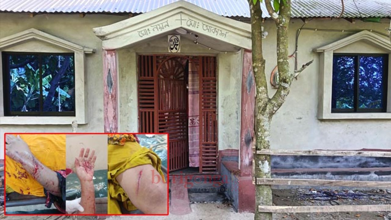 গৌরীপুরে মধ্যরাতে প্রবাসীর মাকে কুপিয়ে হত্যাচেষ্টার অভিযোগ