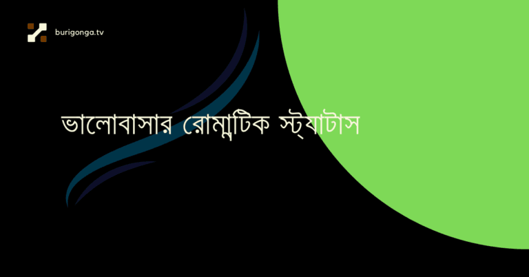 ভালোবাসার রোমান্টিক স্ট্যাটাস