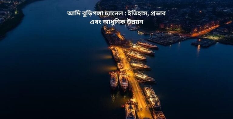 আদি বুড়িগঙ্গা চ্যানেল : ইতিহাস, প্রভাব এবং আধুনিক উন্নয়ন