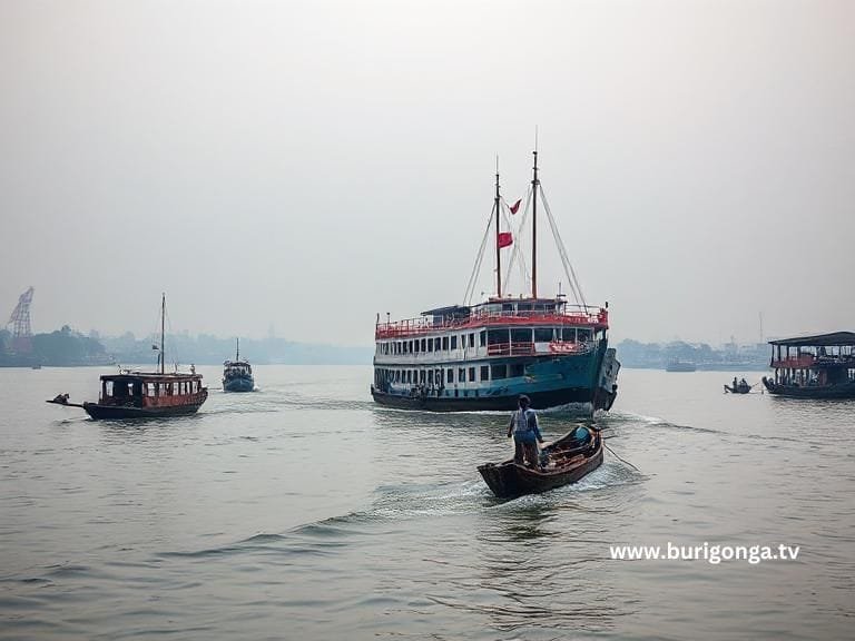 বুড়িগঙ্গা ও সদরঘাট : ঢাকার প্রাণস্পন্দন ও ঐতিহ্যের গল্প